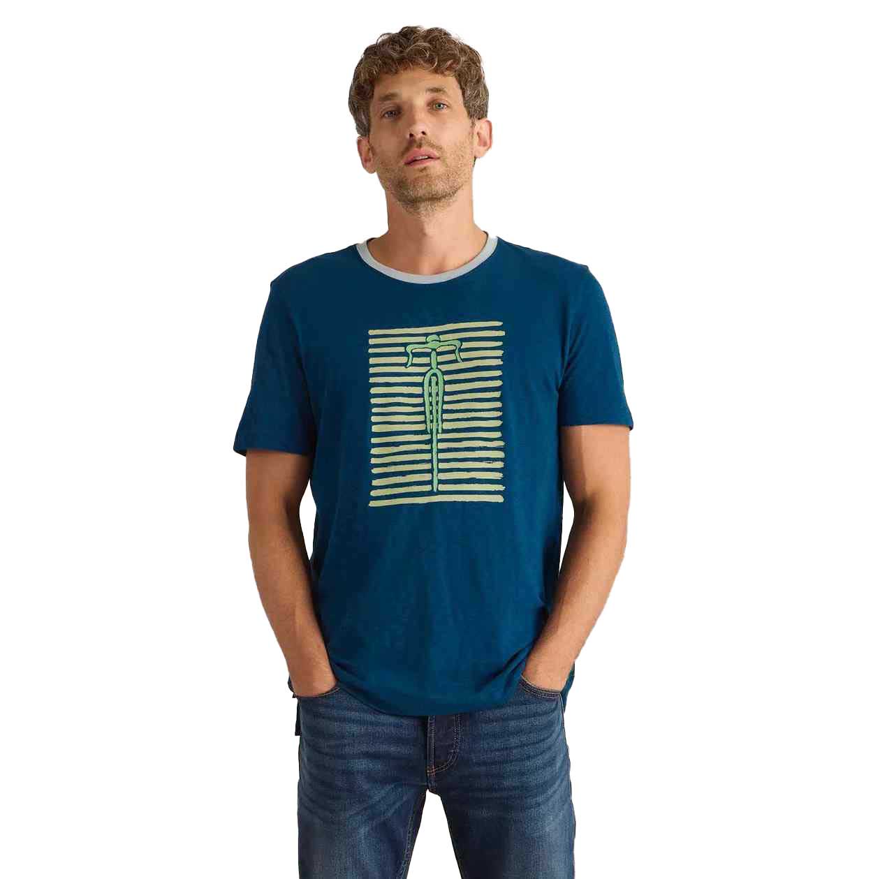 White Stuff Bike Graphic Tee